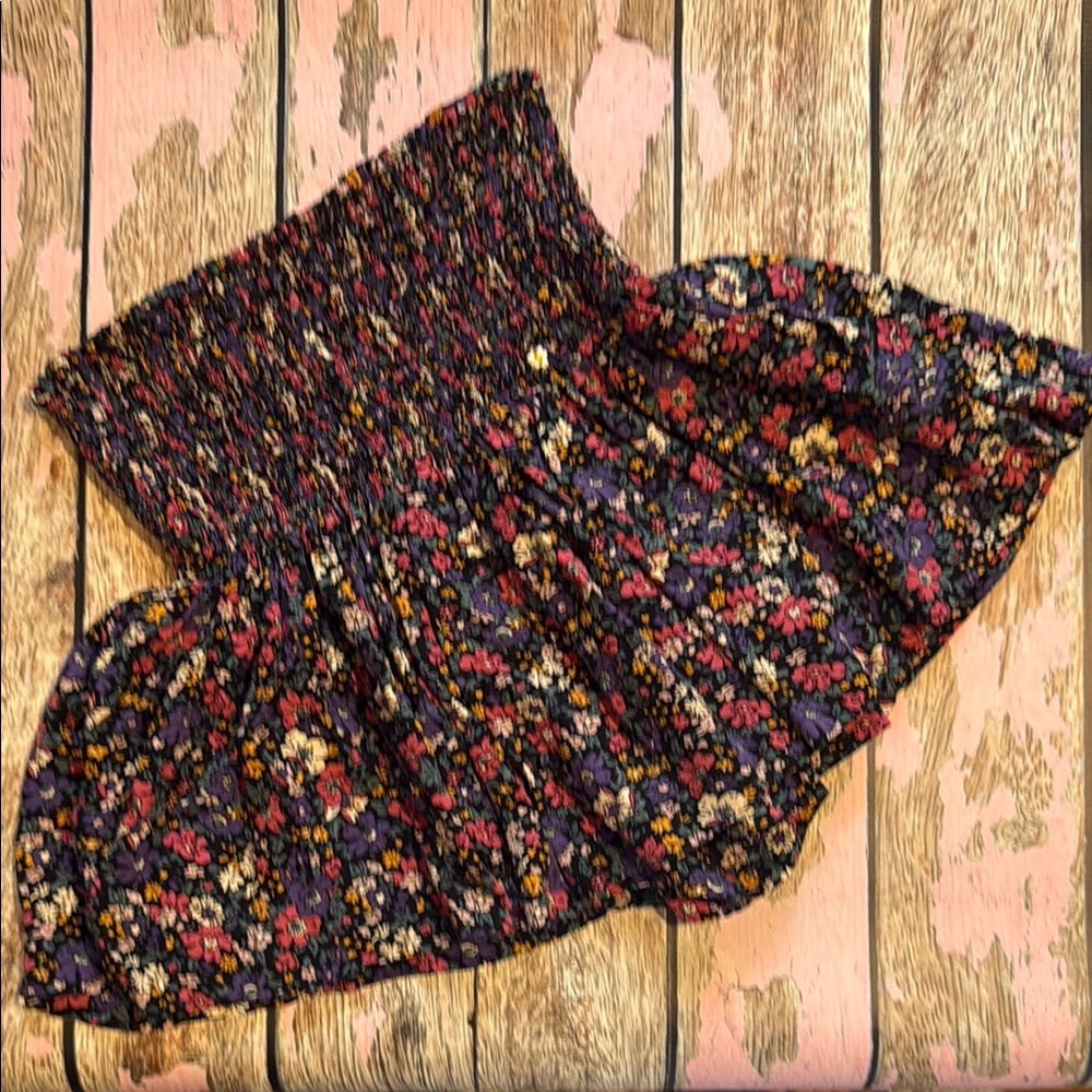 NATURAL LIFE Floral Mini Shorts - Multicolor